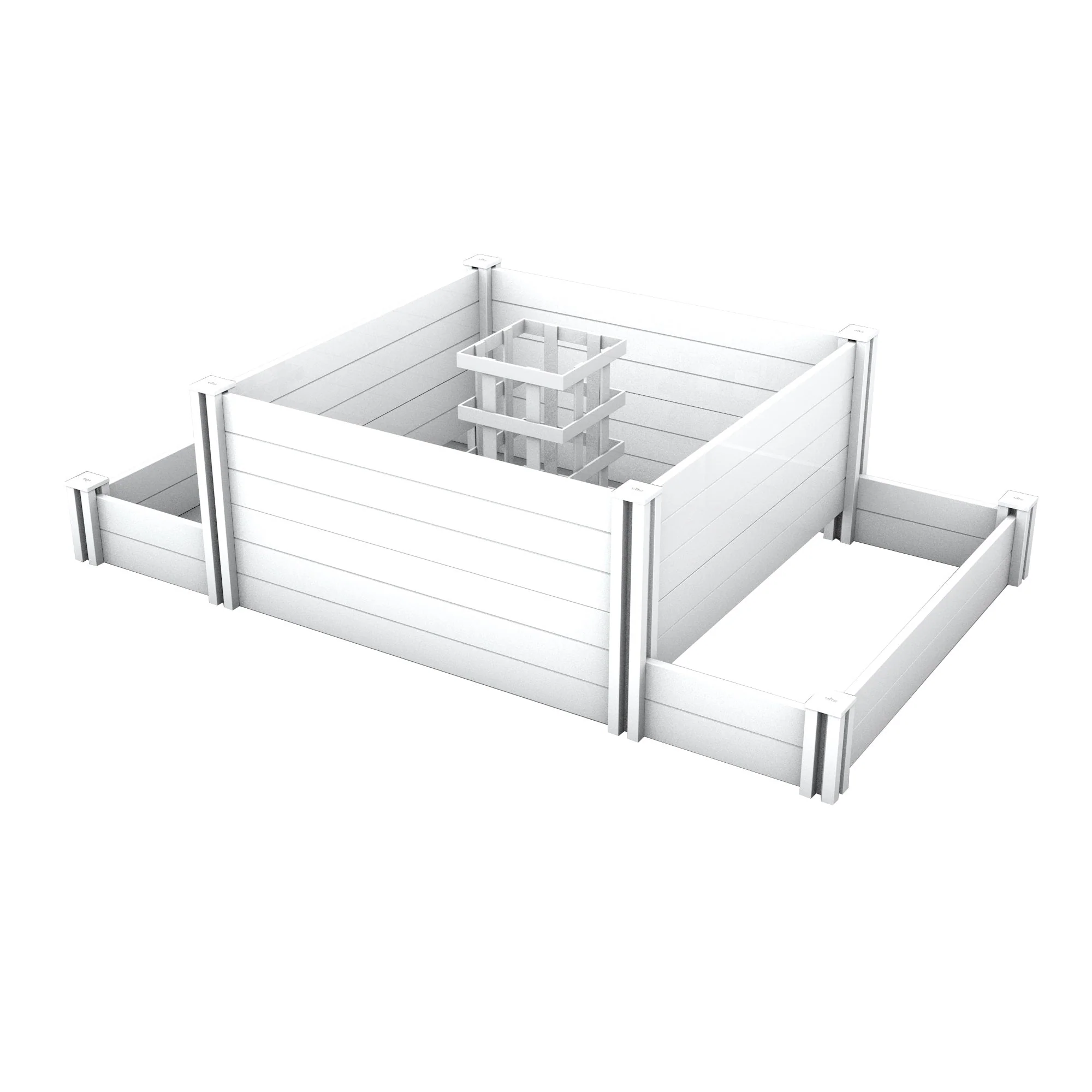 CLASSIC 4x7 Keyhole Composting Herb Garden - Image 10