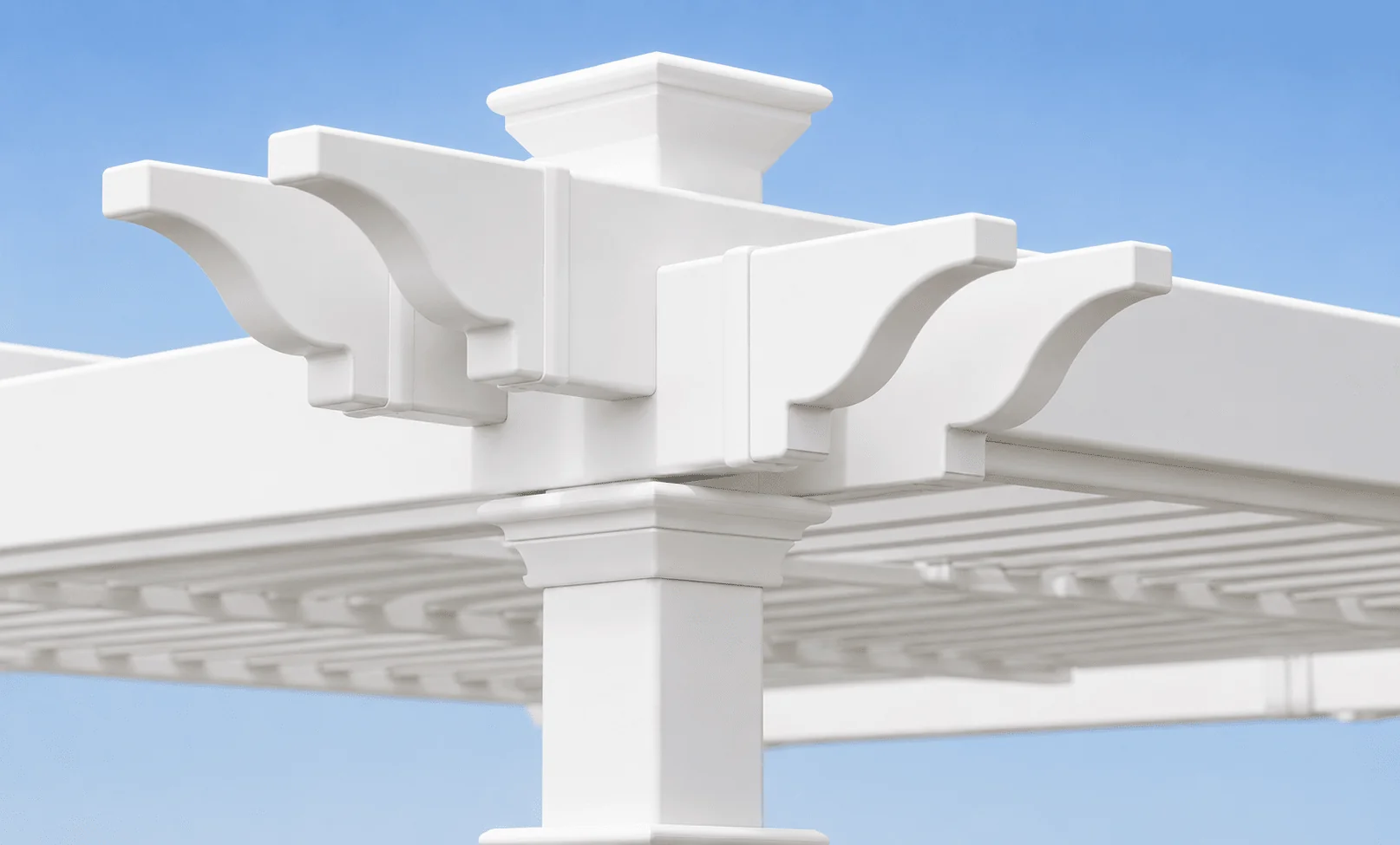 10x10 Avalon Louvered Pergola - Image 3