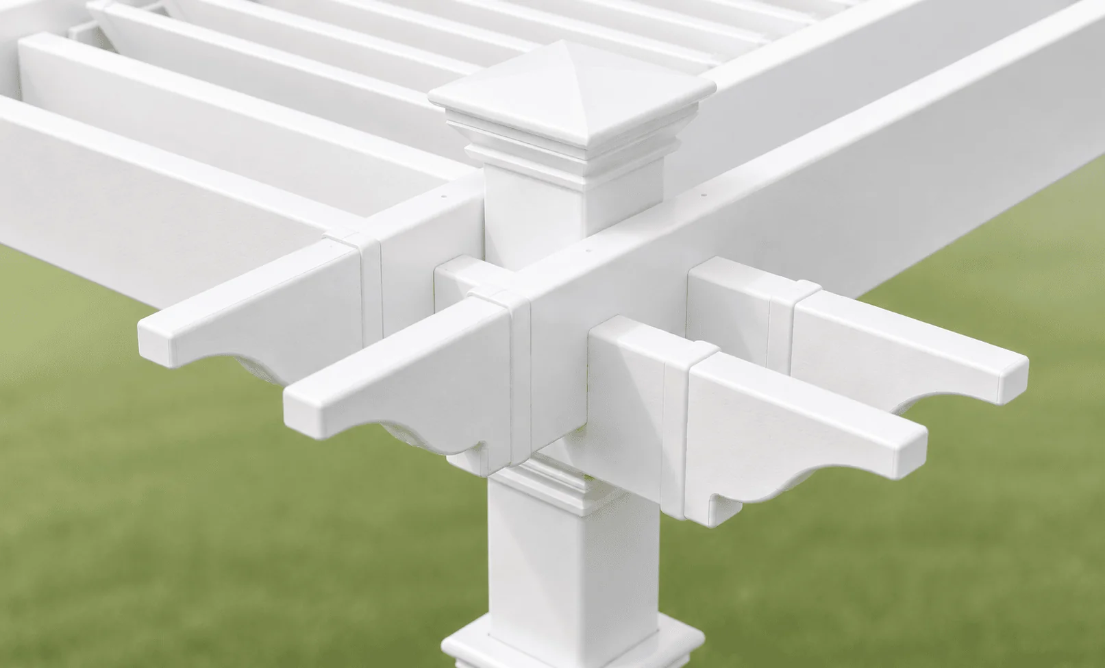 10x10 Avalon Louvered Pergola - Image 4