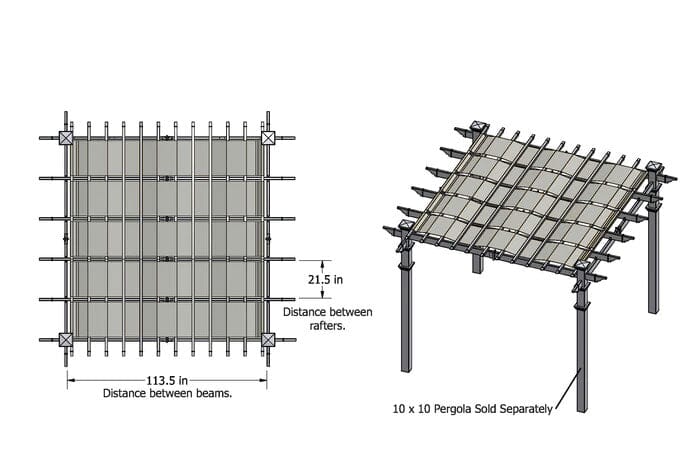 Pergola Canvas Weave - Image 8