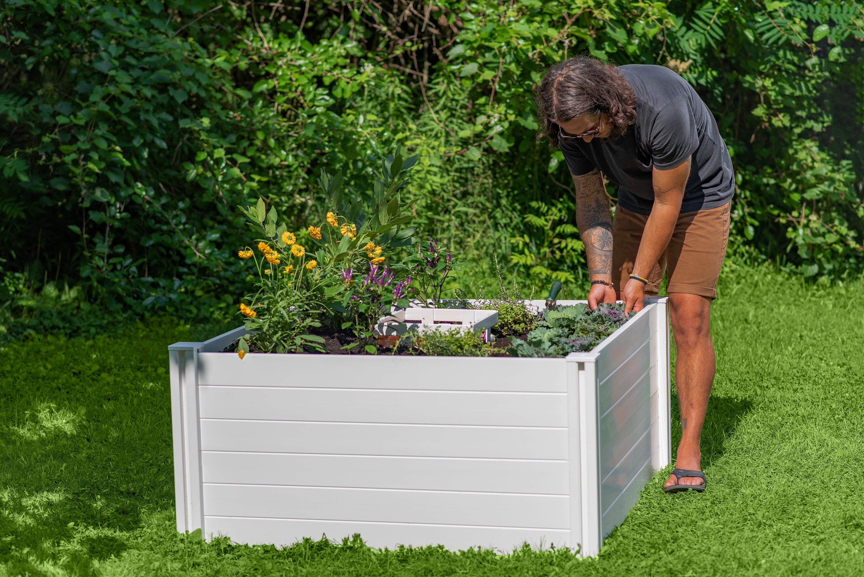 CLASSIC 4x4 Keyhole Composting Garden - Image 8