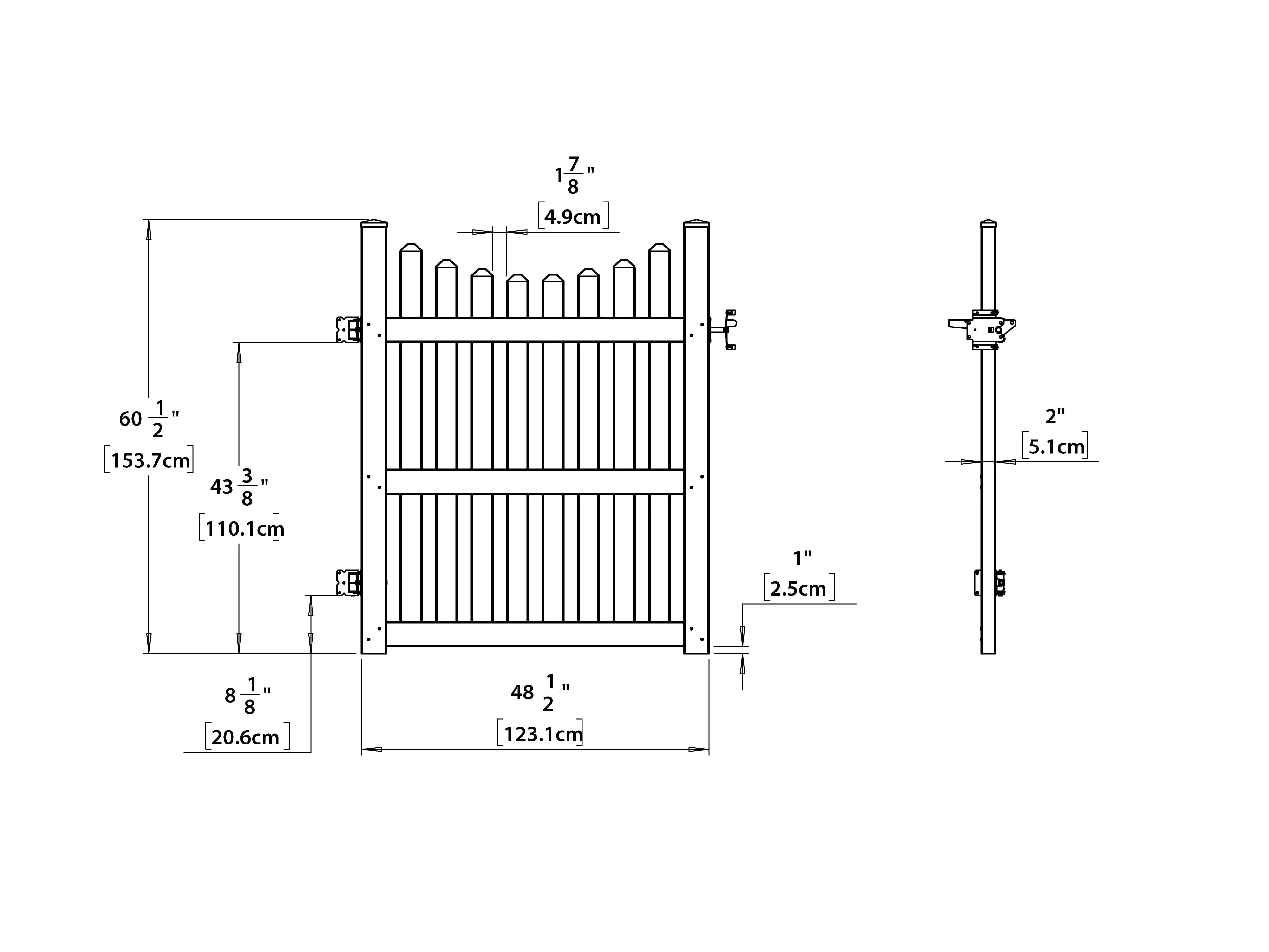 CLASSIC 60" Gate - Image 4