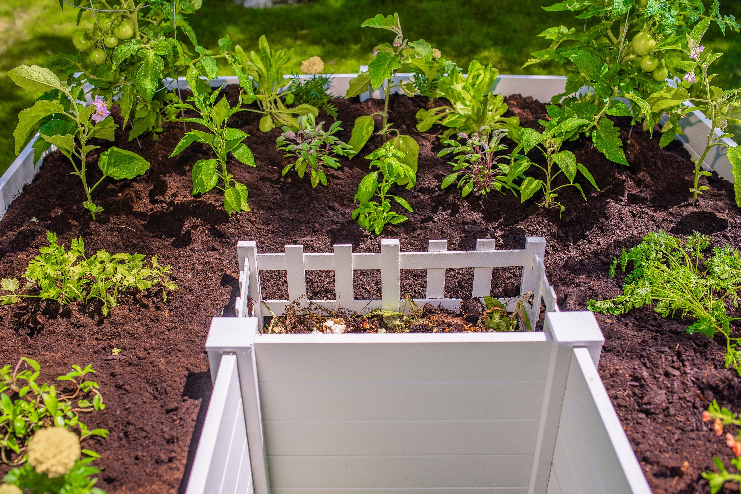 CLASSIC 6x6 Keyhole Composting Garden - Image 3