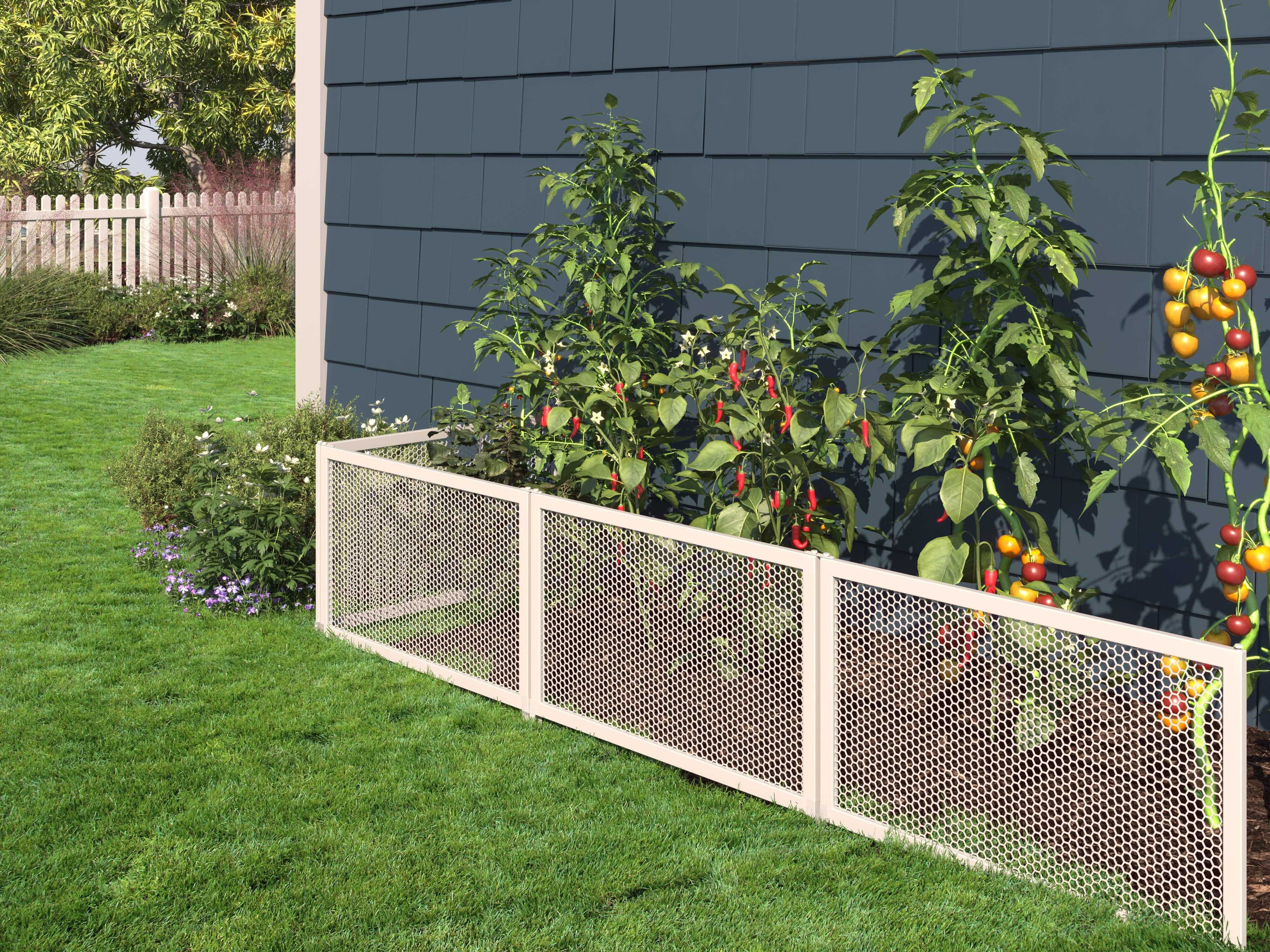 Classic Garden Fence Panel (Set of 4) - Image 4