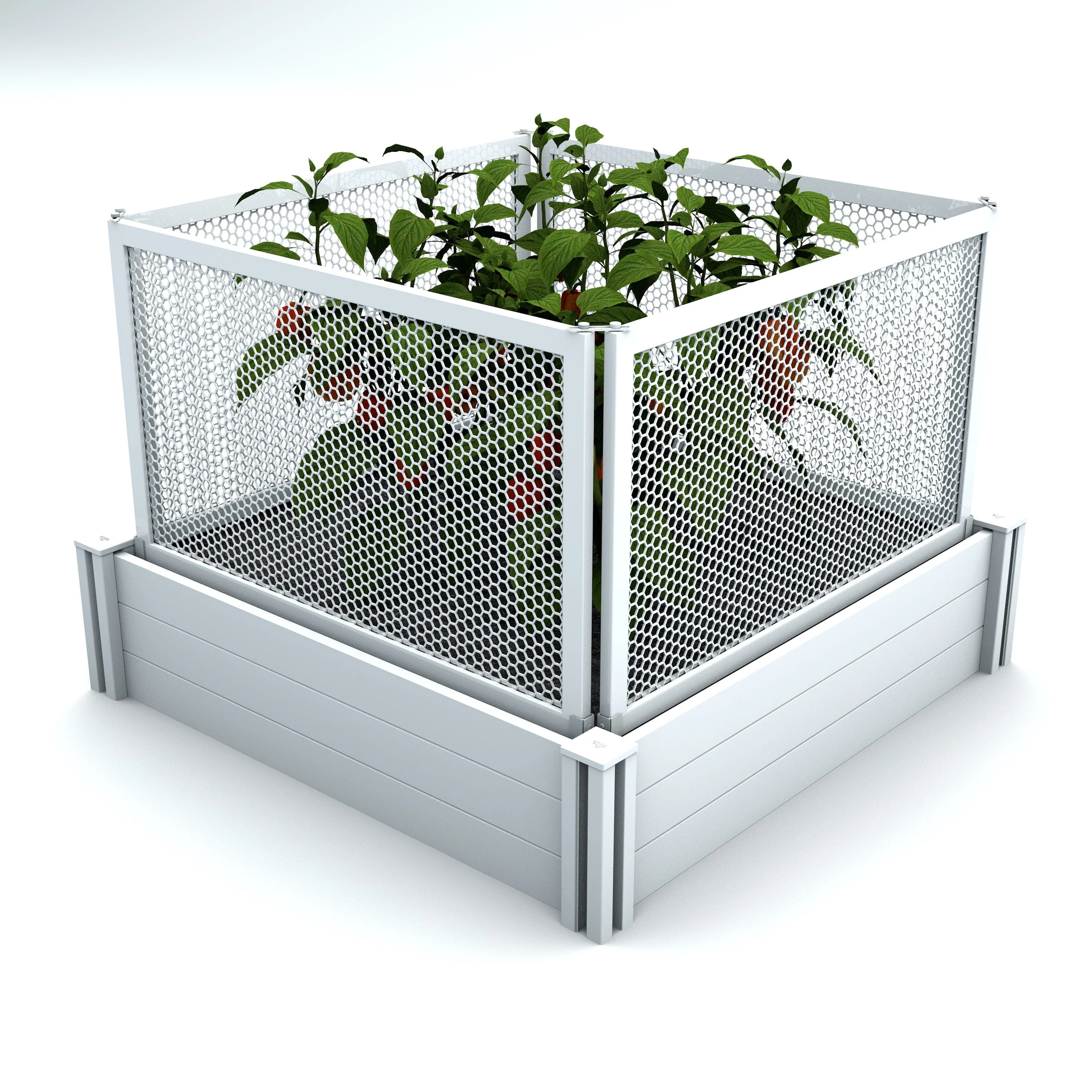Classic Garden Fence Panel (Set of 4) - Image 5