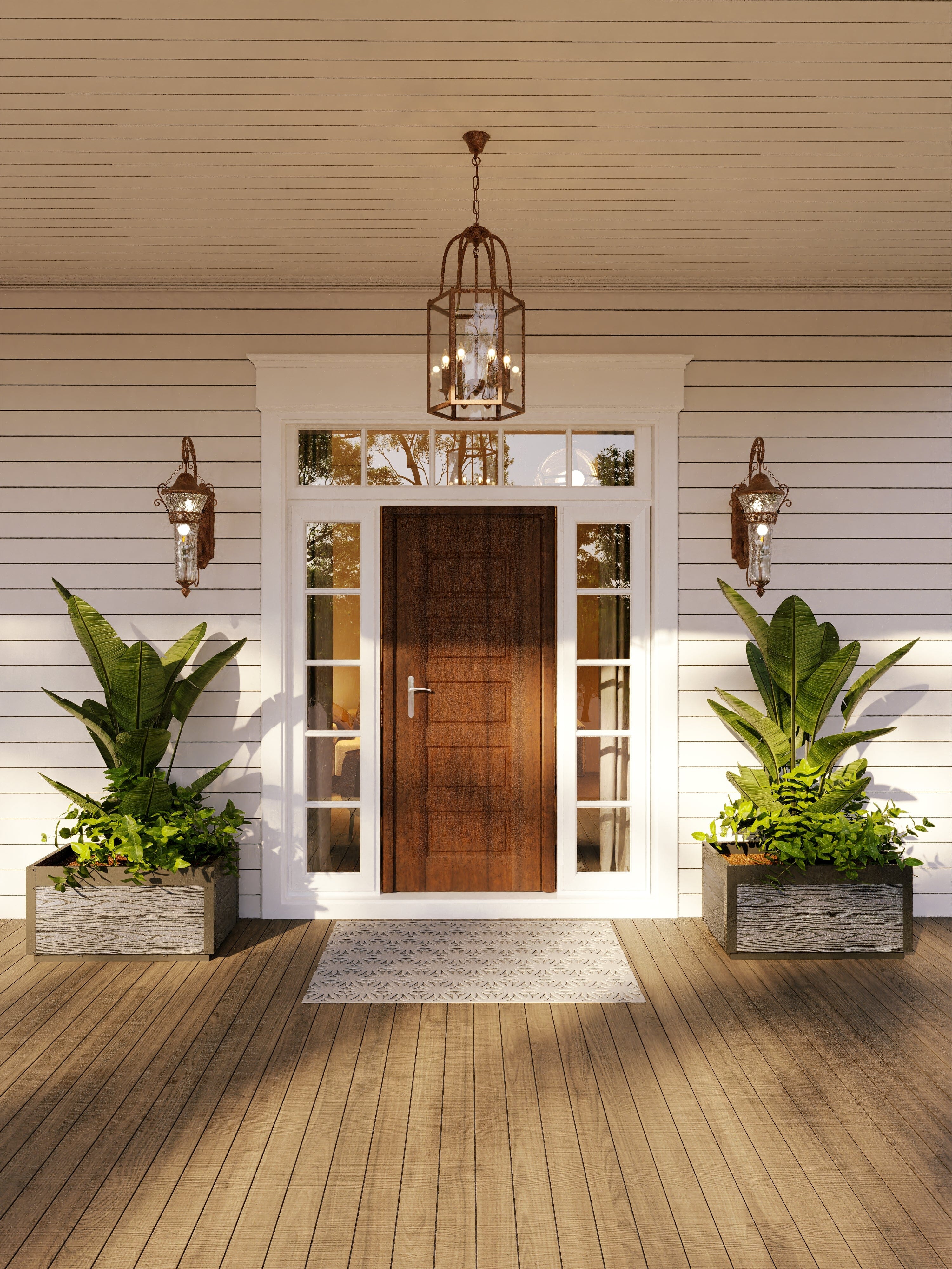 Delta 30" Modern Planter, 2 Pack - Image 3