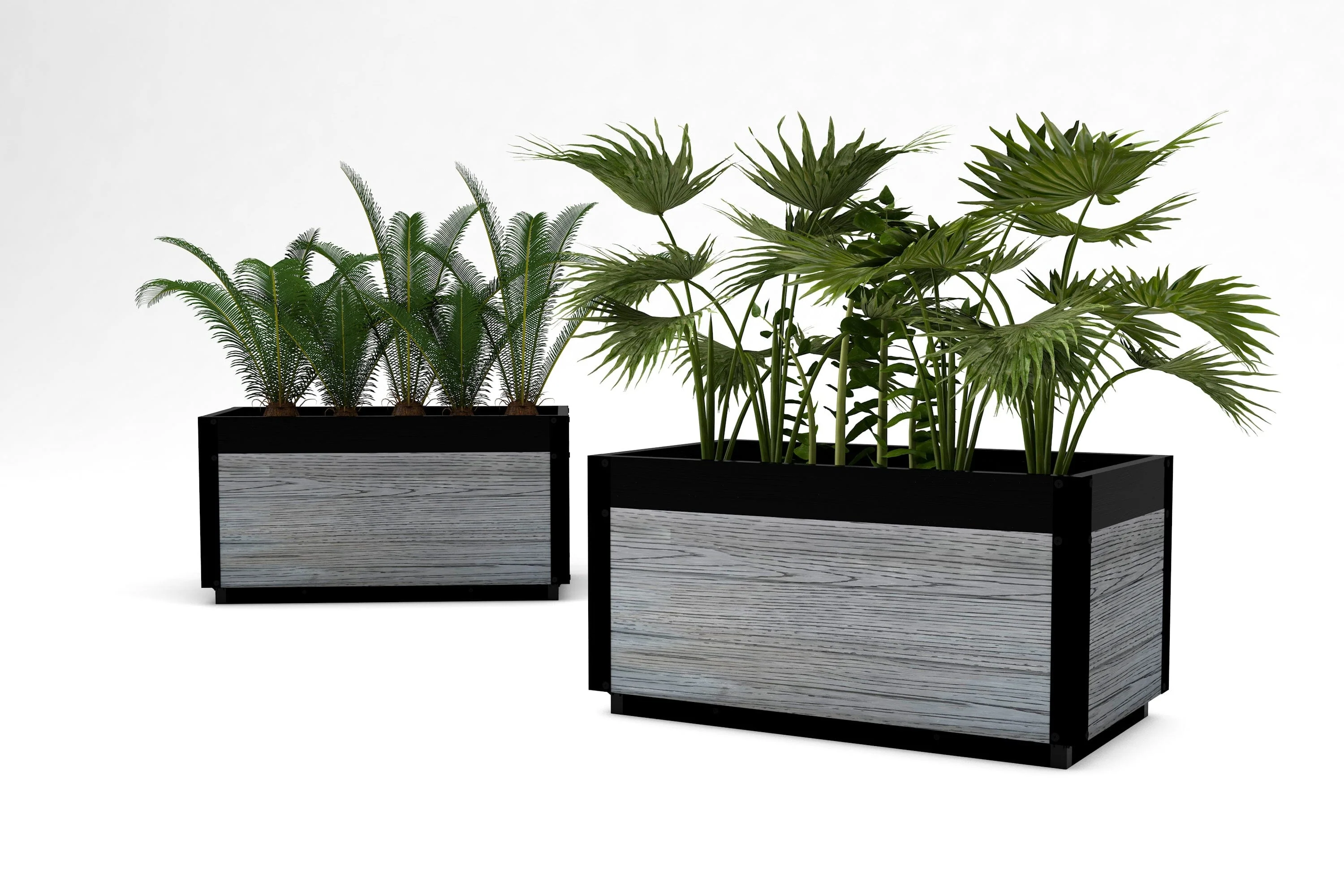 Delta 30" Modern Planter, 2 Pack - Image 7