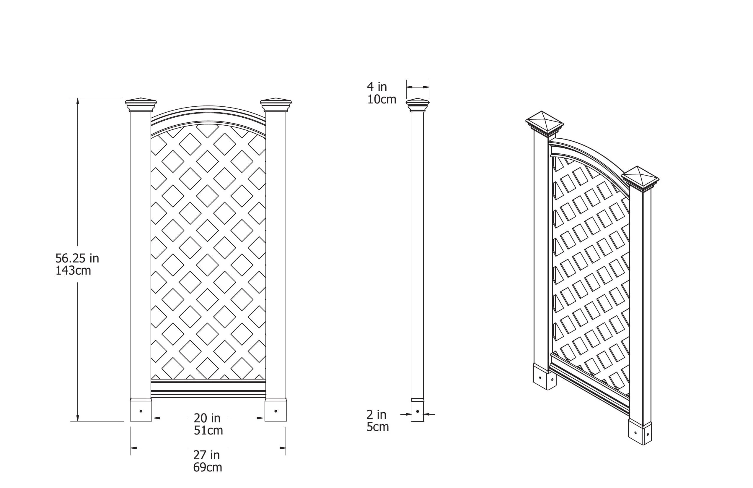 Luxembourg Privacy Screen - Image 3