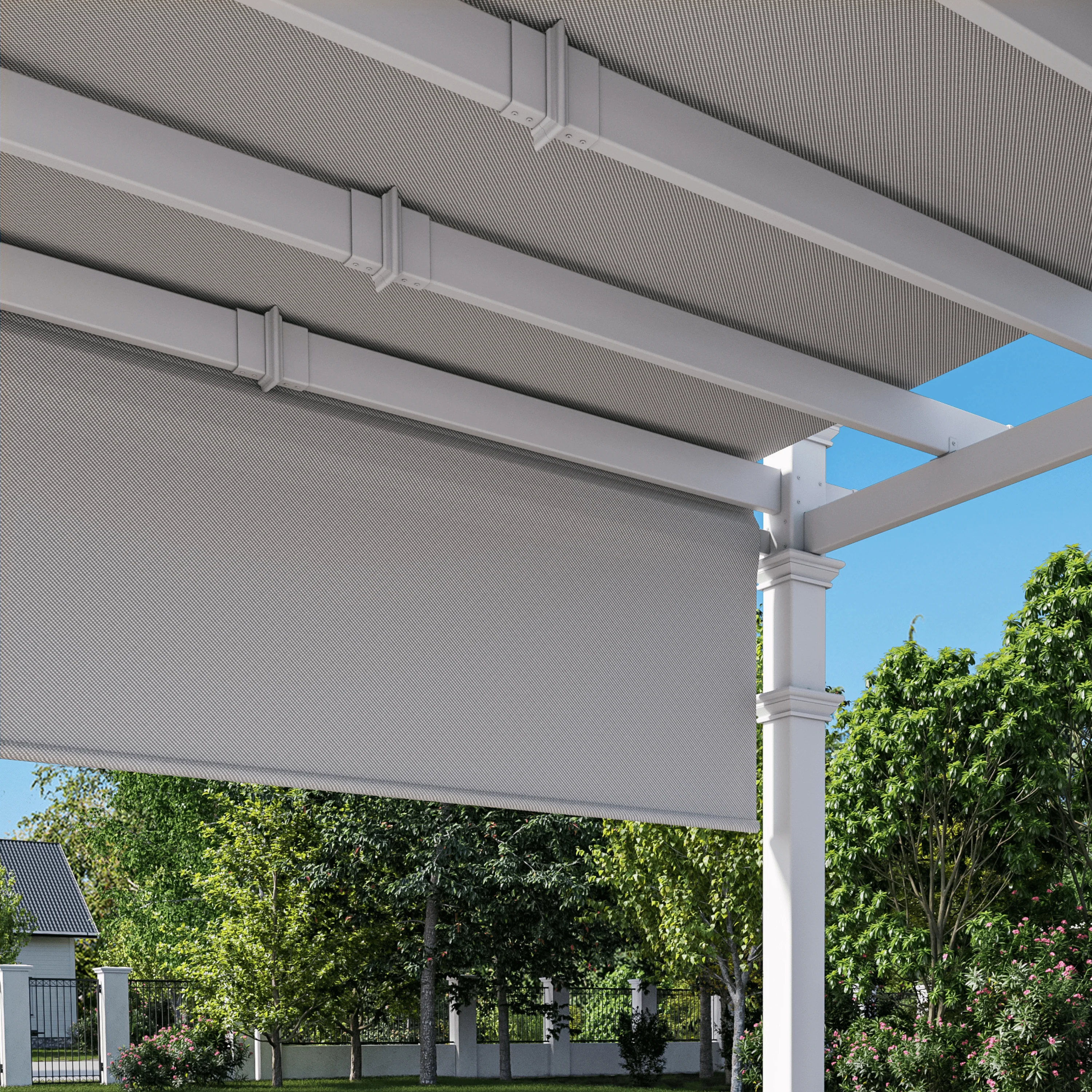 10x10 Malibu Canopy Pergola - Image 4