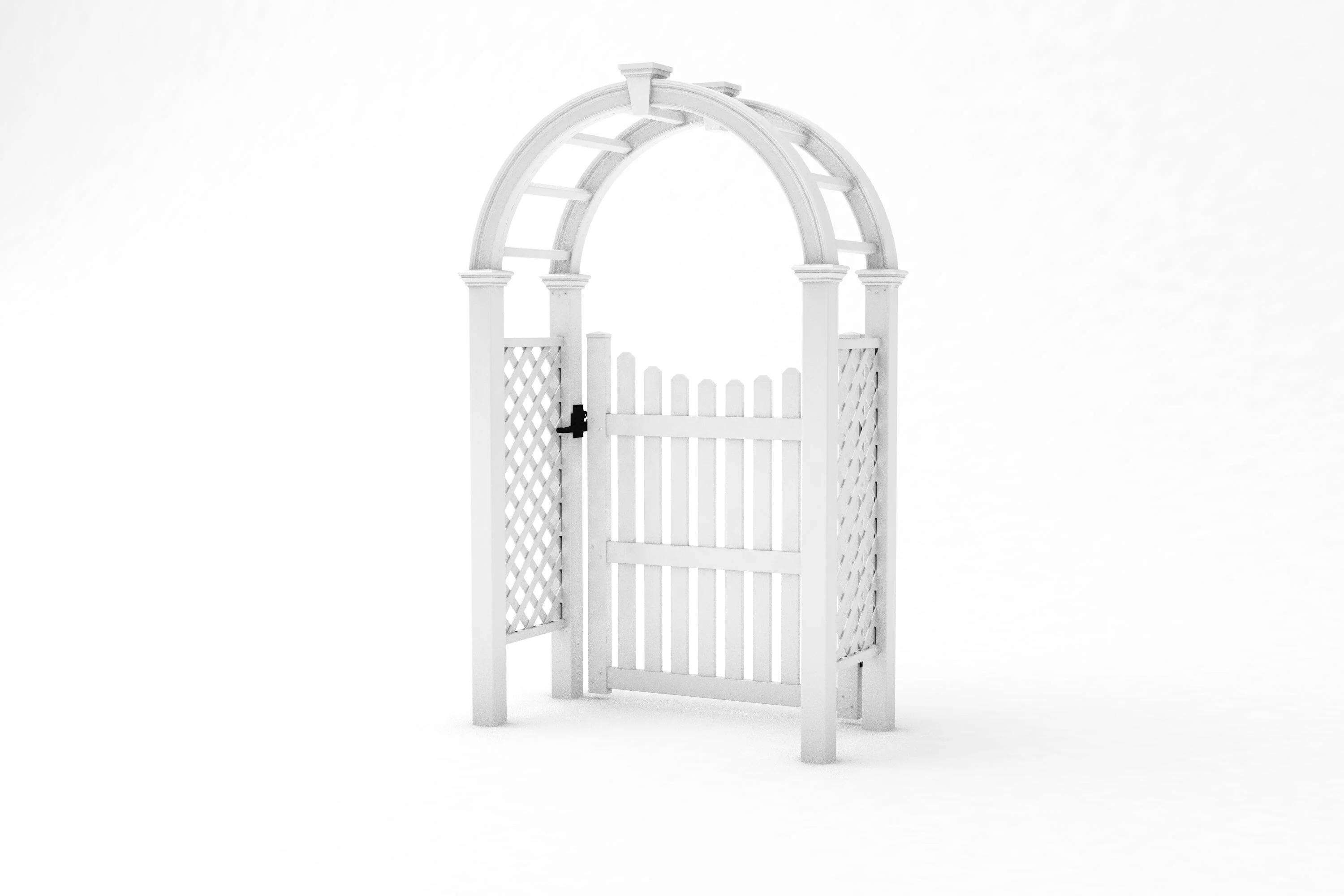 Nantucket Legacy Arbor with Gate - Image 8