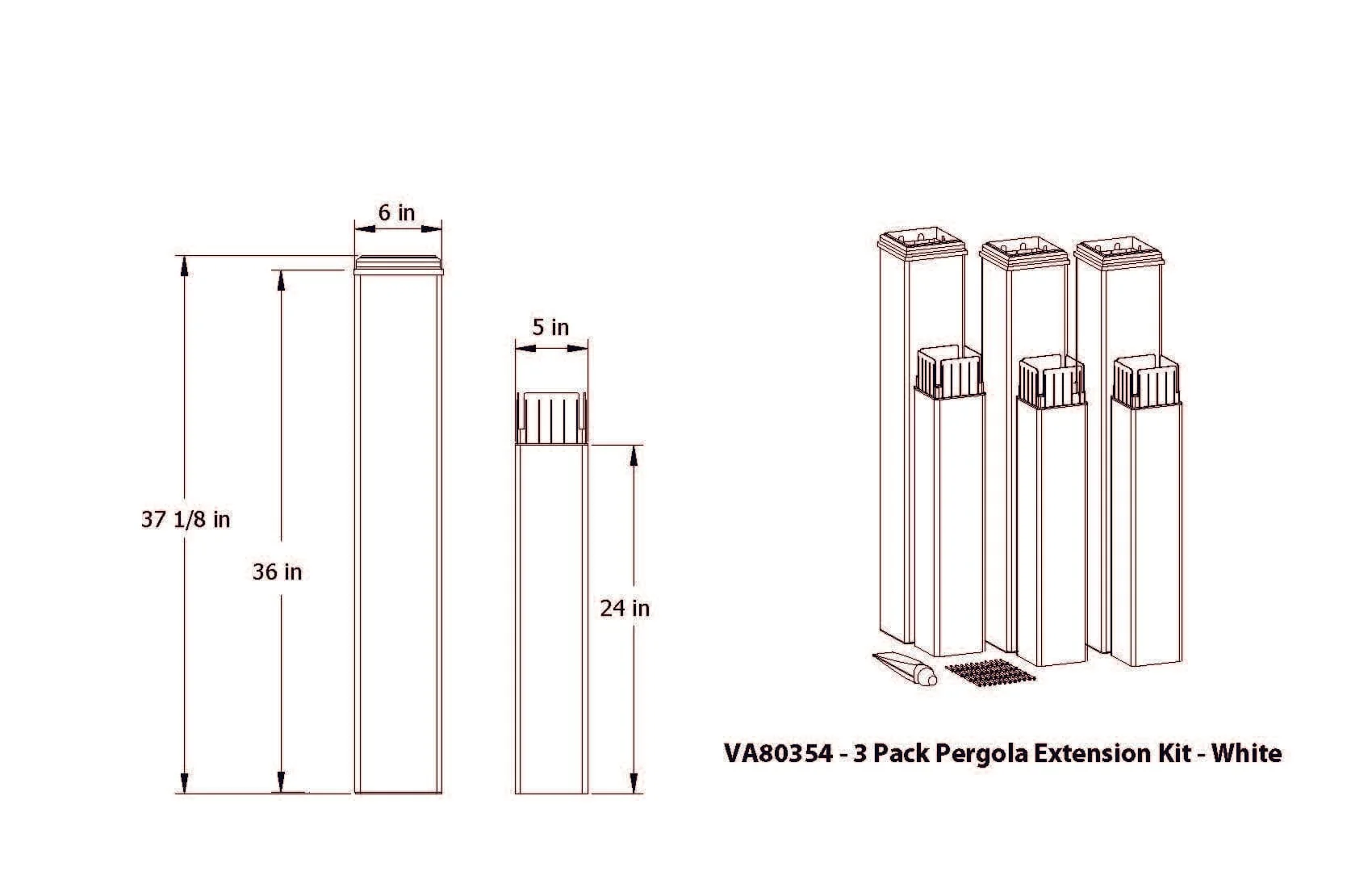 Pergola Extension Kit - Image 4