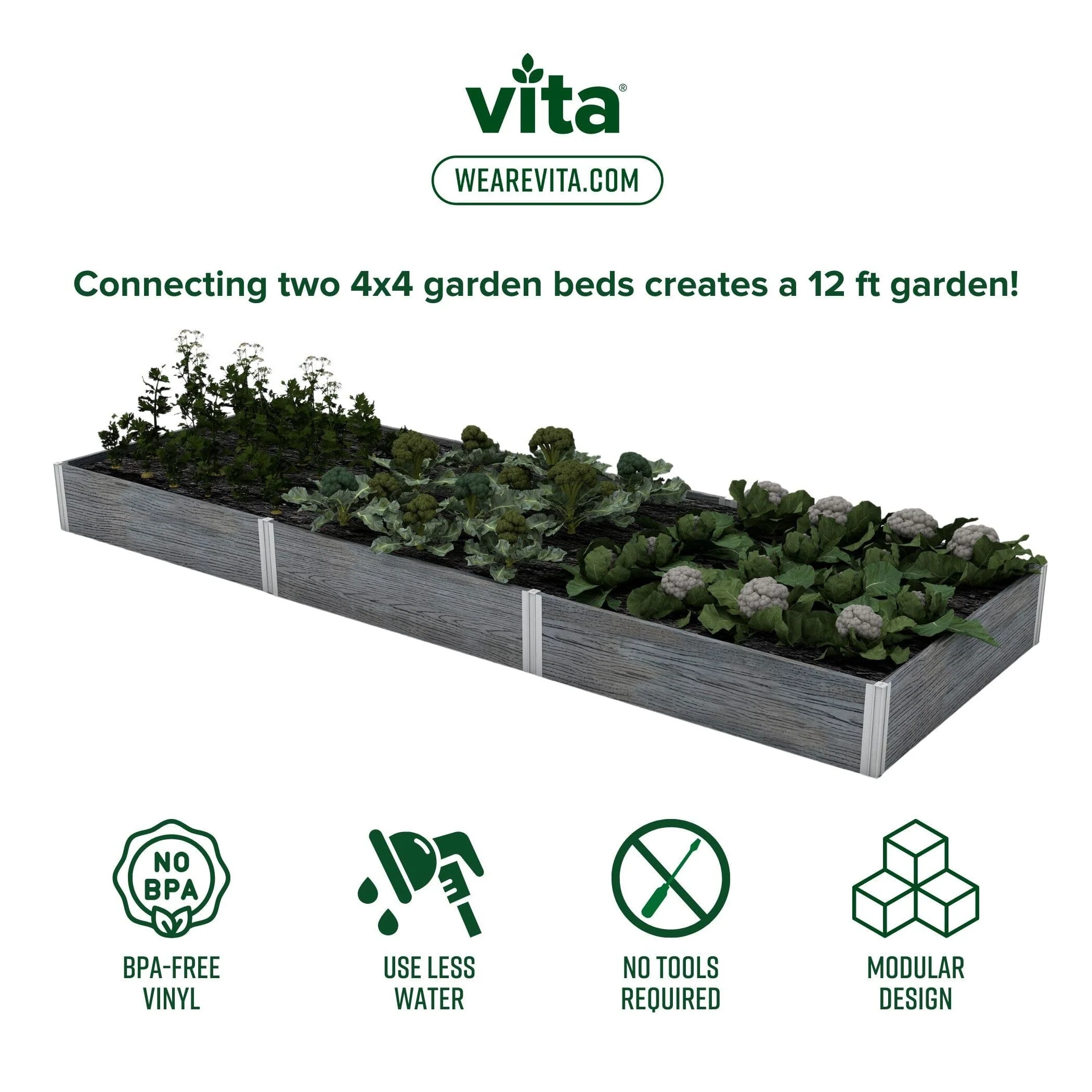 URBANA 4x4x11 Garden Bed - Image 14