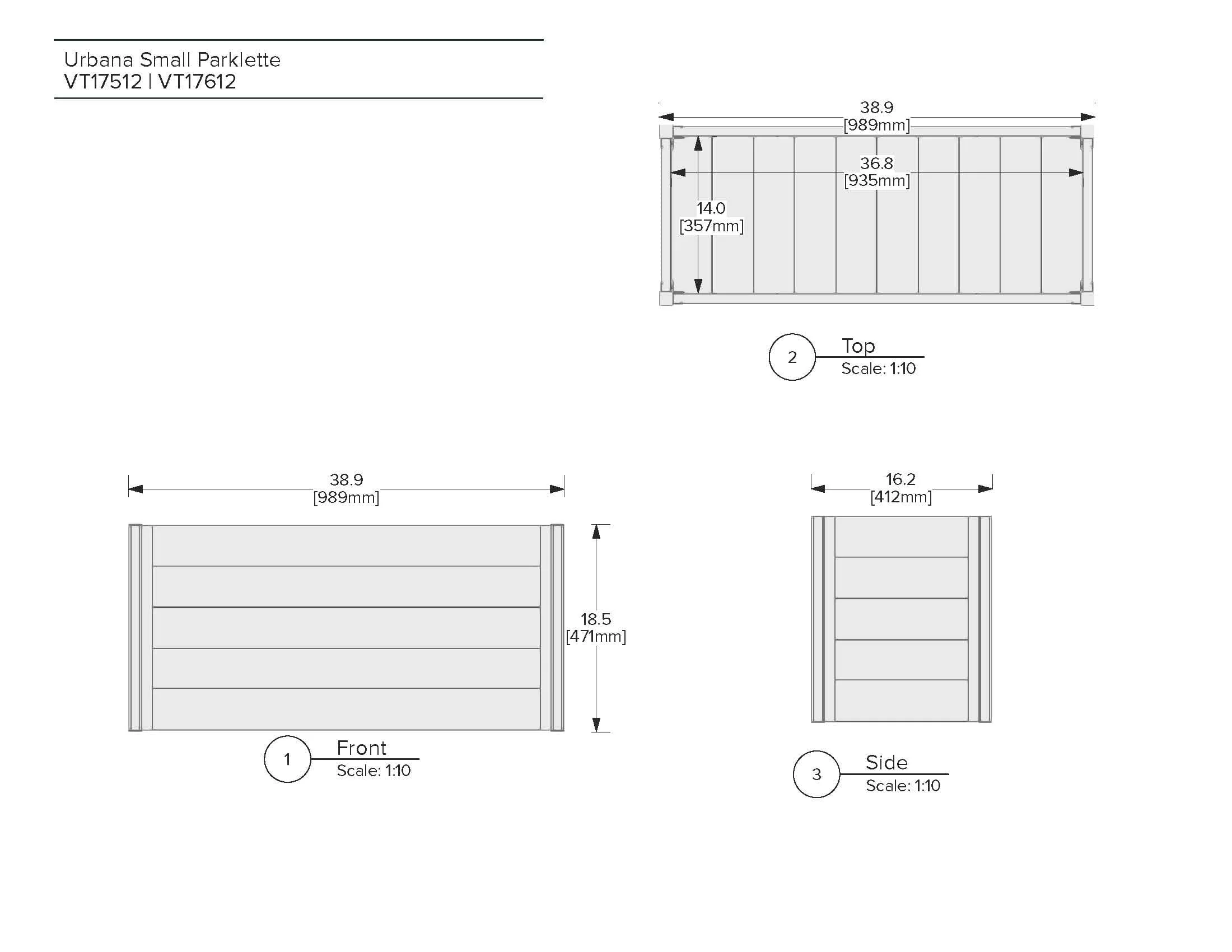 URBANA Small Parklette Planter - Image 15